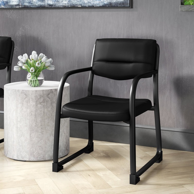 Offex 23" W Vinyl Seat Waiting Room Chair with Metal Frame Wayfair